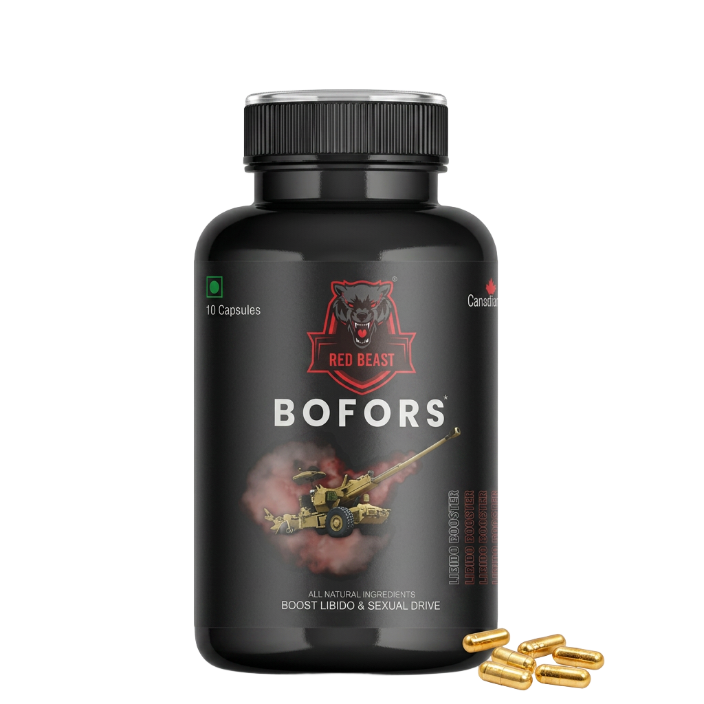 Red Beast Bofors — Ayurvedic vitality capsules